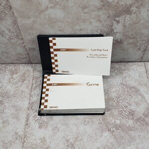 2004 GMC Sierra Light Duty OEM Owners Manual Assistance Service Warranty & Cover